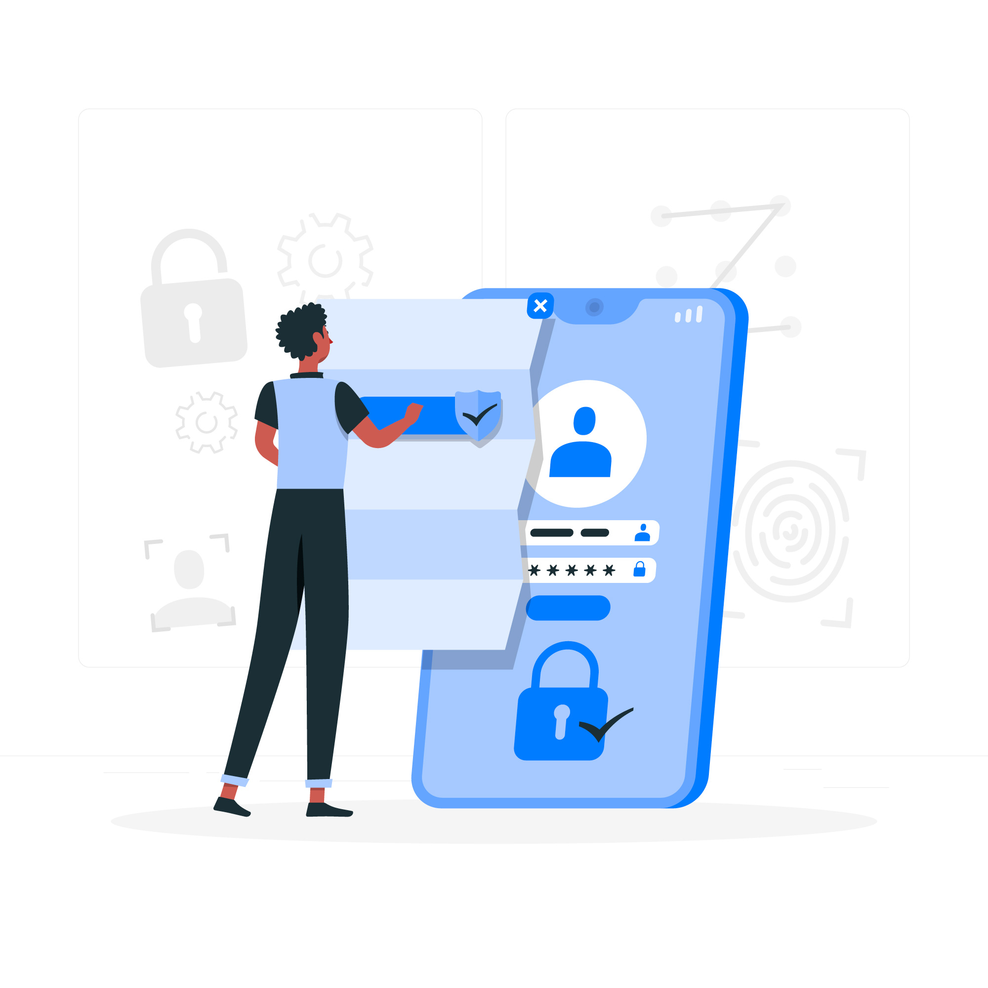 login page